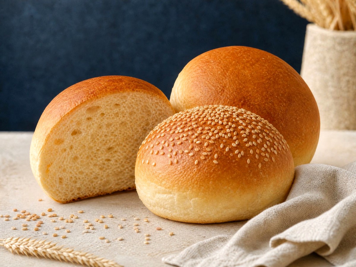 Hamburger Ekmeği Çeşitleri – Susamlı